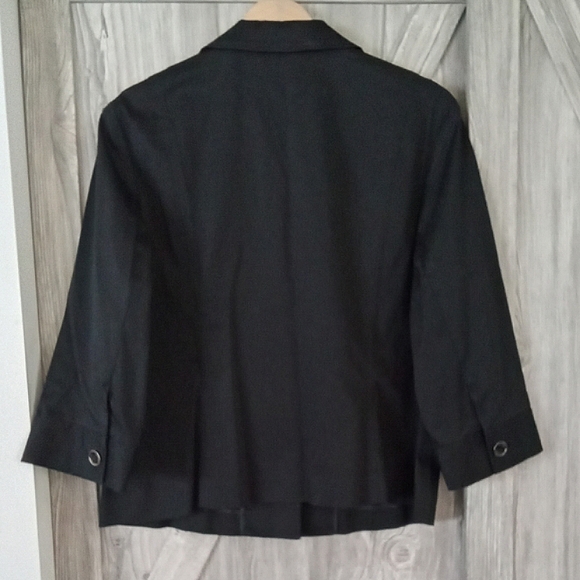 Jones New York Black Stretch Blazer L/XL - Picture 8 of 9